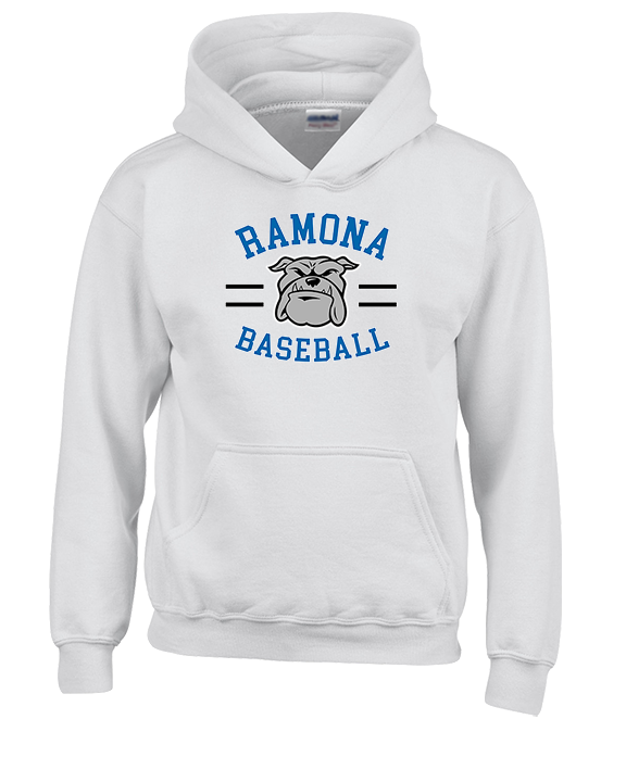 Ramona HS Baseball Curve - Youth Hoodie