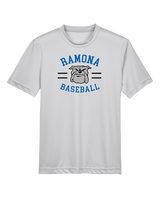 Ramona HS Baseball Curve - Youth Performance Shirt