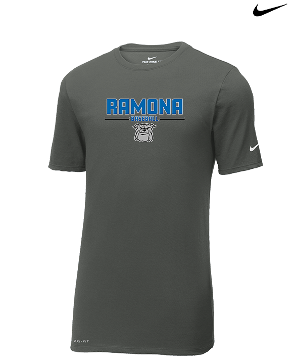 Ramona HS Baseball Keen - Mens Nike Cotton Poly Tee