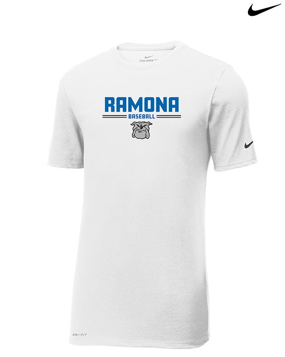 Ramona HS Baseball Keen - Mens Nike Cotton Poly Tee