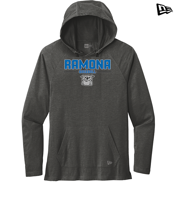 Ramona HS Baseball Keen - New Era Tri-Blend Hoodie