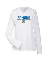 Ramona HS Baseball Keen - Womens Performance Longsleeve