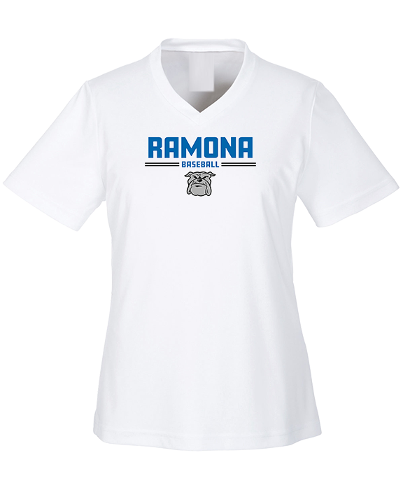 Ramona HS Baseball Keen - Womens Performance Shirt