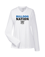 Ramona HS Baseball Nation - Womens Performance Longsleeve