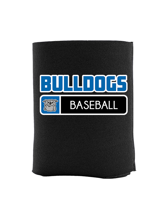Ramona HS Baseball Pennant Bulldog Logo - Koozie