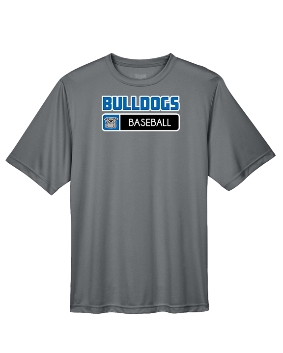 Ramona HS Baseball Pennant Bulldog Logo - Performance Shirt