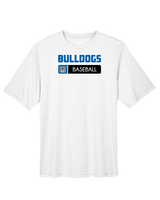 Ramona HS Baseball Pennant Bulldog Logo - Performance Shirt