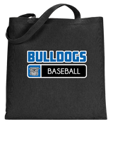 Ramona HS Baseball Pennant Bulldog Logo - Tote