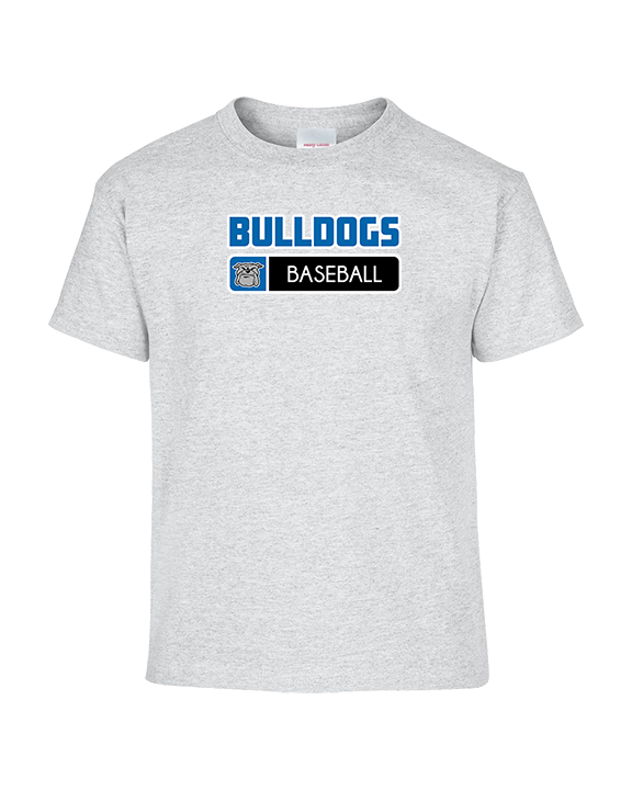 Ramona HS Baseball Pennant Bulldog Logo - Youth Shirt