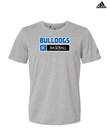 Ramona HS Baseball Pennant R Logo - Mens Adidas Performance Shirt