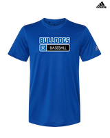 Ramona HS Baseball Pennant R Logo - Mens Adidas Performance Shirt