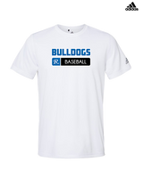 Ramona HS Baseball Pennant R Logo - Mens Adidas Performance Shirt