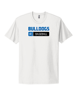 Ramona HS Baseball Pennant R Logo - Mens Select Cotton T-Shirt