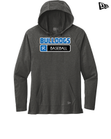 Ramona HS Baseball Pennant R Logo - New Era Tri-Blend Hoodie