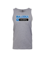 Ramona HS Baseball Pennant R Logo - Tank Top