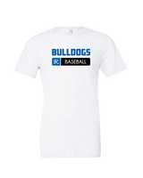 Ramona HS Baseball Pennant R Logo - Tri-Blend Shirt