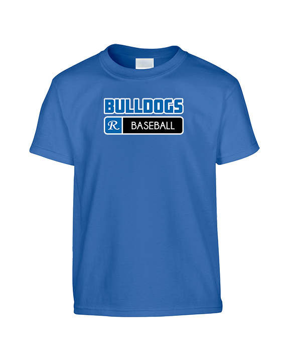 Ramona HS Baseball Pennant R Logo - Youth Shirt