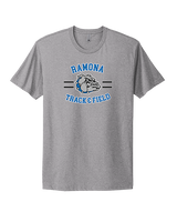 Ramona HS Track & Field Curve - Mens Select Cotton T-Shirt