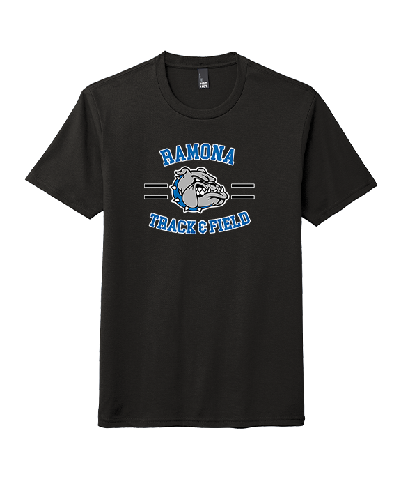 Ramona HS Track & Field Curve - Tri-Blend Shirt