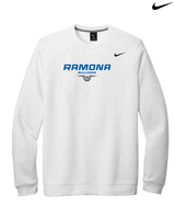 Ramona HS Track & Field Design - Mens Nike Crewneck