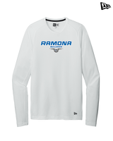 Ramona HS Track & Field Design - New Era Performance Long Sleeve