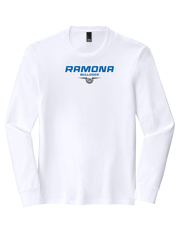 Ramona HS Track & Field Design - Tri-Blend Long Sleeve