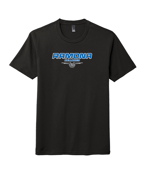 Ramona HS Track & Field Design - Tri-Blend Shirt