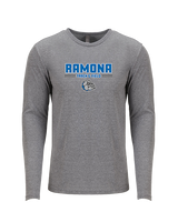 Ramona HS Track & Field Keen - Tri-Blend Long Sleeve