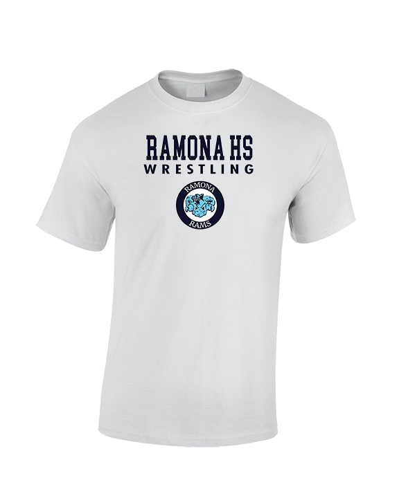 Ramona HS Wrestling Block - Cotton T-Shirt