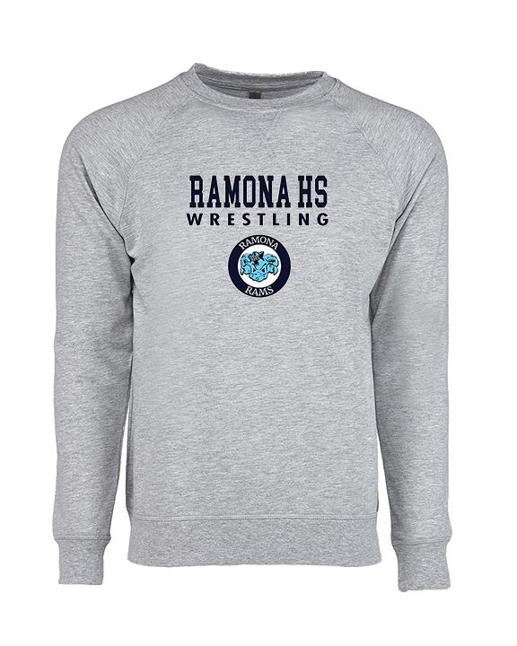 Ramona HS Wrestling Block - Crewneck Sweatshirt
