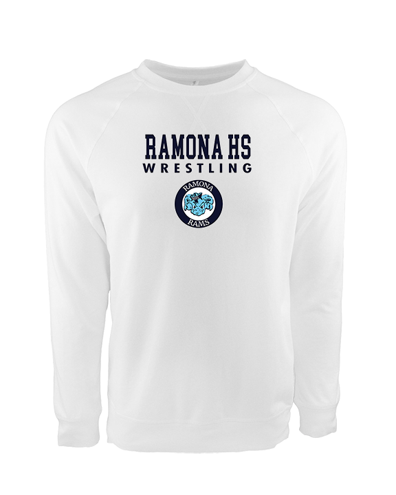 Ramona HS Wrestling Block - Crewneck Sweatshirt