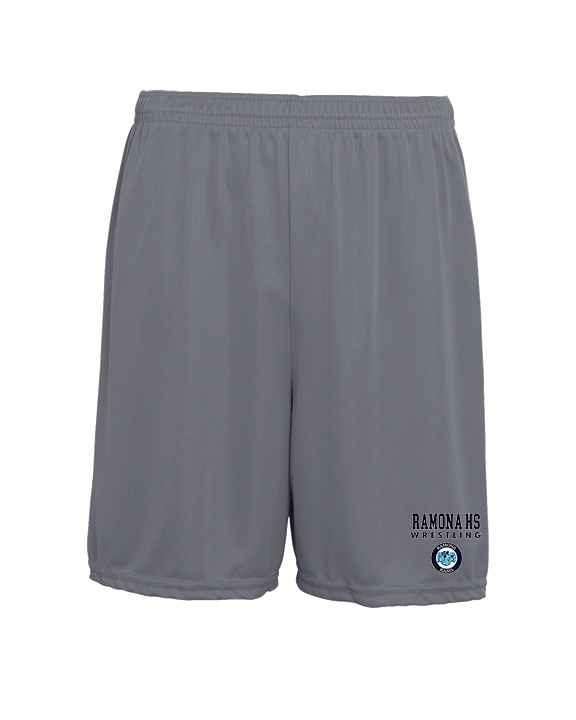 Ramona HS Wrestling Block - Mens 7inch Training Shorts