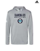 Ramona HS Wrestling Block - Mens Adidas Hoodie