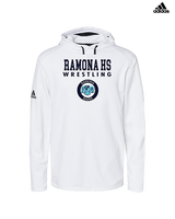 Ramona HS Wrestling Block - Mens Adidas Hoodie