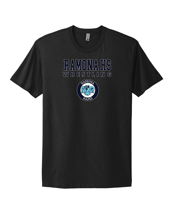 Ramona HS Wrestling Block - Mens Select Cotton T-Shirt