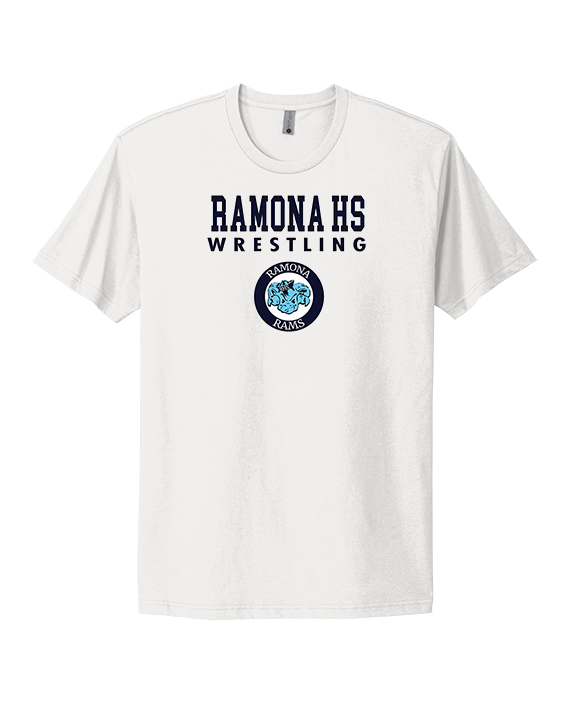 Ramona HS Wrestling Block - Mens Select Cotton T-Shirt