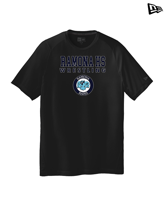 Ramona HS Wrestling Block - New Era Performance Shirt