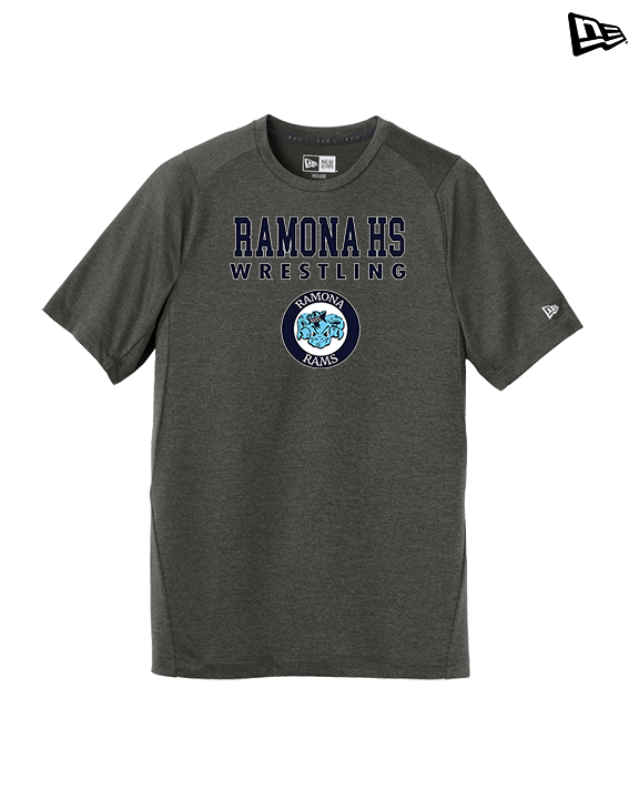 Ramona HS Wrestling Block - New Era Performance Shirt
