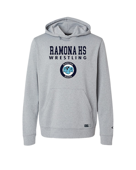 Ramona HS Wrestling Block - Oakley Performance Hoodie