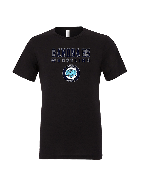Ramona HS Wrestling Block - Tri-Blend Shirt