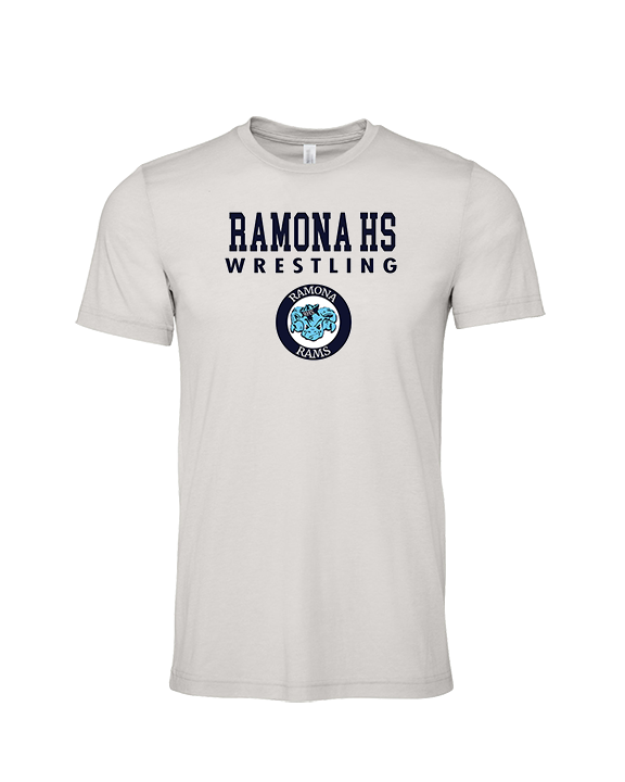 Ramona HS Wrestling Block - Tri-Blend Shirt