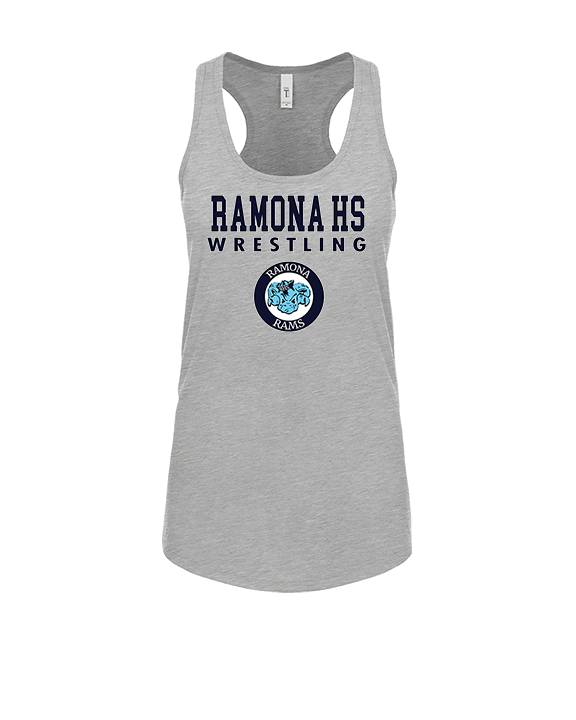 Ramona HS Wrestling Block - Womens Tank Top