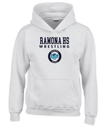 Ramona HS Wrestling Block - Youth Hoodie