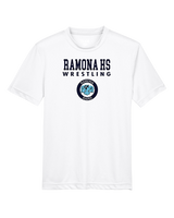 Ramona HS Wrestling Block - Youth Performance Shirt