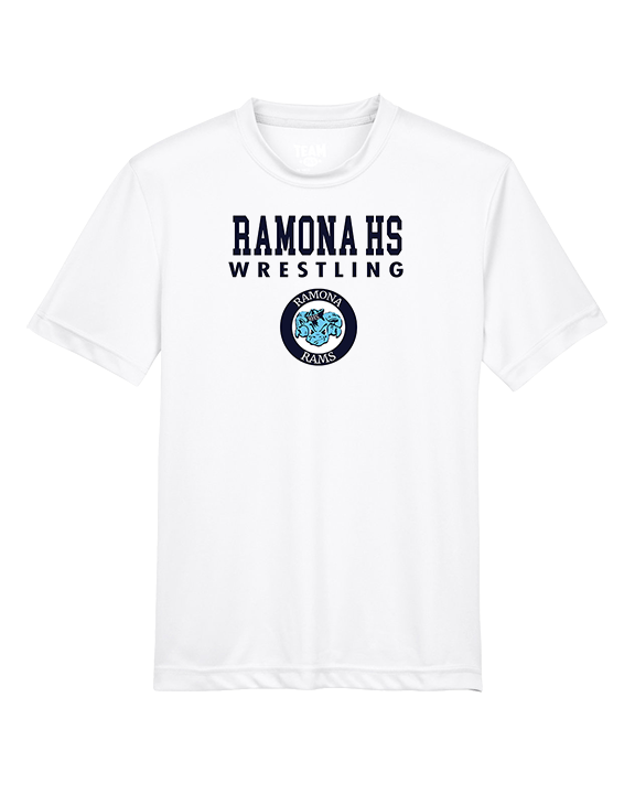 Ramona HS Wrestling Block - Youth Performance Shirt