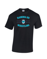 Ramona HS Wrestling Curve - Cotton T-Shirt