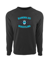 Ramona HS Wrestling Curve - Crewneck Sweatshirt
