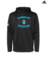 Ramona HS Wrestling Curve - Mens Adidas Hoodie