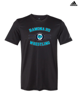 Ramona HS Wrestling Curve - Mens Adidas Performance Shirt