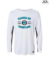 Ramona HS Wrestling Curve - Mens Oakley Longsleeve